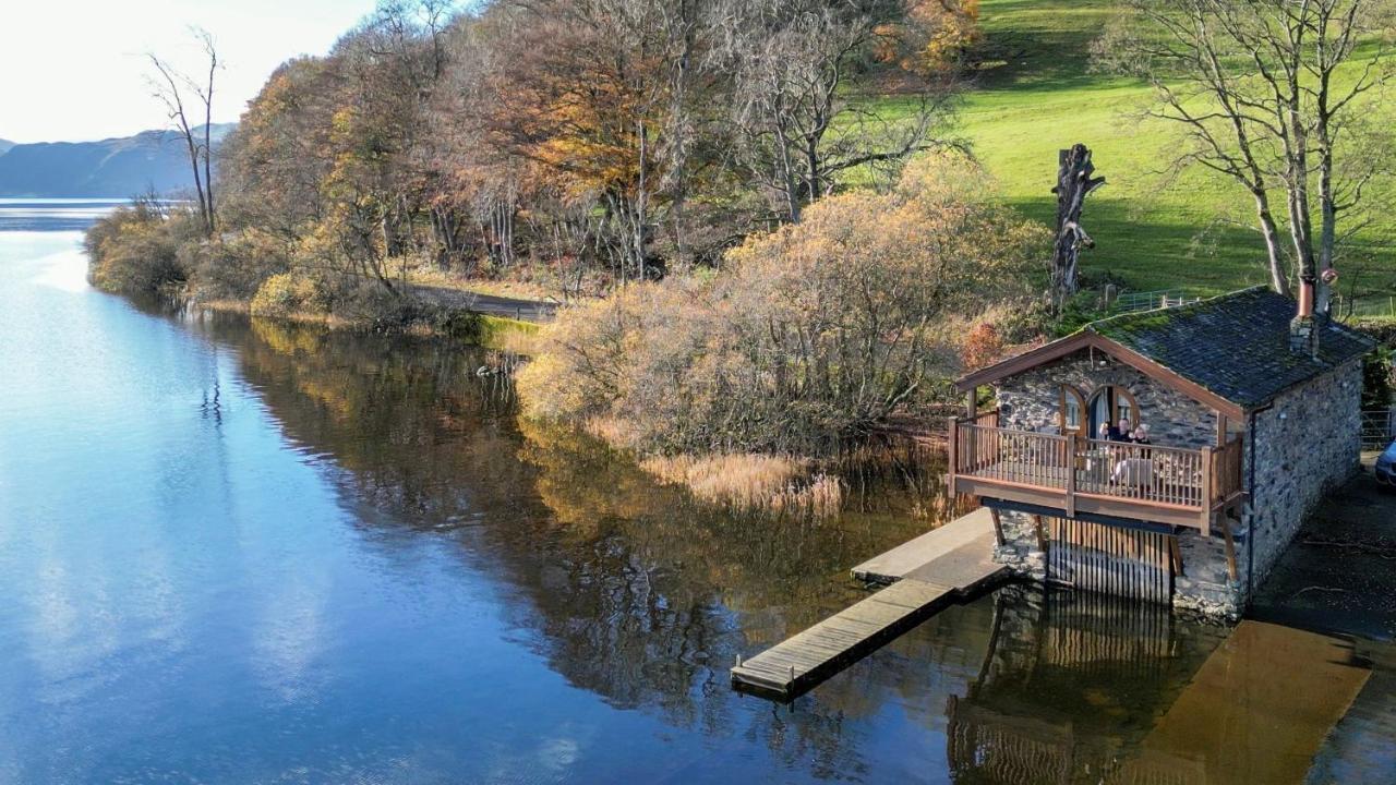Duke Of Portland Boathouse On The Shore Of Lake Ullswater Ideal For A Romantic Break Pooley Bridge Eksteriør bilde